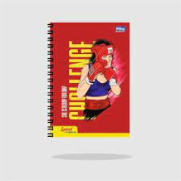 Nihar Unruled (Blank) A4 Spiral Longbook -300 Pages